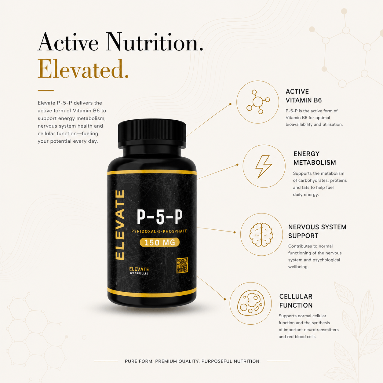 Elevate P-5-P | Active Vitamin B6