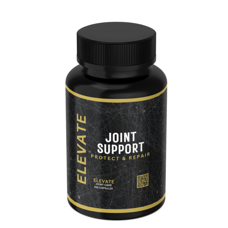 Elevate Joint Support Capsules by ElevateSupplementsNI featuring glucosamine, chondroitin, and MSM for joint health.