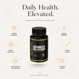 Elevate Multi-Vitamin bottle with colorful capsules, daily vitamins and minerals supplement from ElevateSupplementsNI.