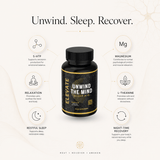 ElevateSleep Aid supplement box with 5-HTP, magnesium, and L-theanine from ElevateSupplementsNI for restful sleep.