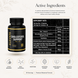 Elevate SupplementsNI Elevate Cholesterol Support capsules with bergamot and beta-sitosterol for heart health.