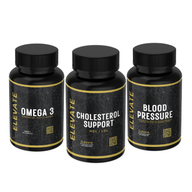 Elevate Cardiovascular Support Bundle | Omega 3, Cholesterol & Blood Pressure Support