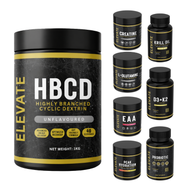 Elevate Complete Athlete Stack | D3 + K2, Krill Oil, Probiotics, Peak Hydration, Creatine, L-Glutamine, EAAs & HBCD