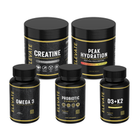 Elevate Health & Performance Stack | D3 + K2, Omega 3, Probiotics, Creatine, EAAs & Peak Hydration