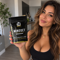 Elevate Mindset Mushroom Coffee by Elevate Supplements in a 180g package, showing the coffee blend with mushrooms and focus-enhancing ingredients.