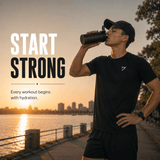 Elevate Essential Amino Acids and electrolytes powder in a 450g container, designed for pre-workout hydration and muscle recovery.