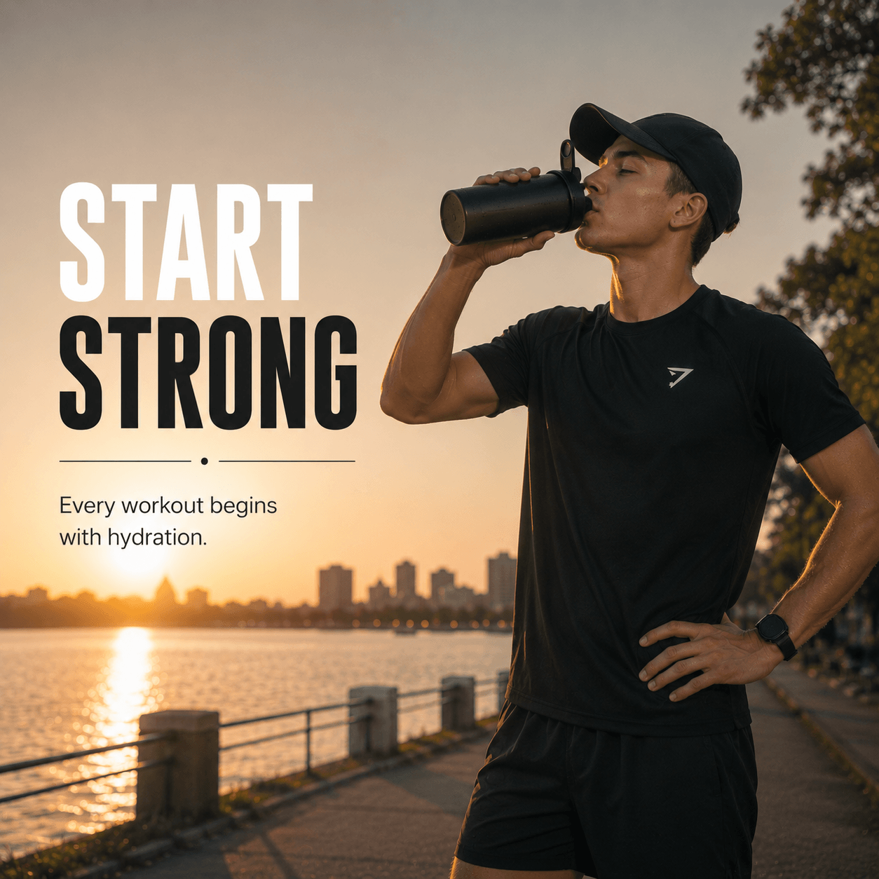 Elevate Essential Amino Acids and electrolytes powder in a 450g container, designed for pre-workout hydration and muscle recovery.
