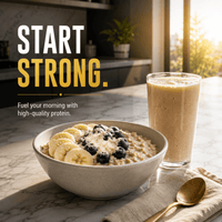 Elevate Whey Protein vanilla ice cream flavor in a 1kg container, high protein formula from ElevateSupplementsNI.