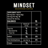 Elevate Mushroom Coffee by ElevateSupplementsNI featuring a cup of coffee with mushroom extract and Lion's Mane mushrooms.