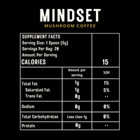 Elevate Mushroom Coffee by ElevateSupplementsNI featuring a cup of coffee with mushroom extract and Lion's Mane mushrooms.